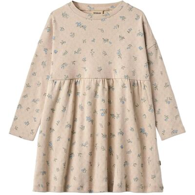 Wheat Jersey Dress L/S Emmy 110 Beige 110 Wheat Jersey Dress L/S Emmy 110 Beige 110