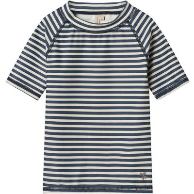 Wheat Swim T-Shirt S/S Jackie 122 Navy 122 Wheat Swim T-Shirt S/S Jackie 122 Navy 122