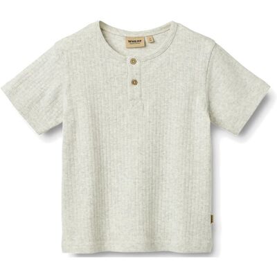 Wheat T-Shirt S/S Lumi 122 Grey 122 Wheat T-Shirt S/S Lumi 122 Grey 122