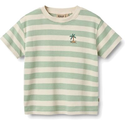 Wheat T-Shirt S/S Liam 122 Green 122 Wheat T-Shirt S/S Liam 122 Green 122