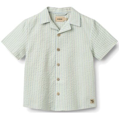 Wheat Shirt S/S Anker 122 Green 122 Wheat Shirt S/S Anker 122 Green 122