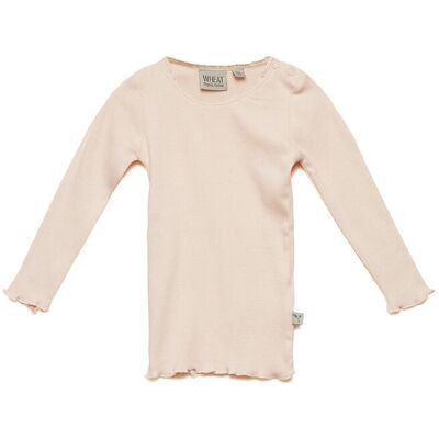 Wheat Rib T-Shirt L/S Reese 86 Beige 86 Wheat Rib T-Shirt L/S Reese 86 Beige 86