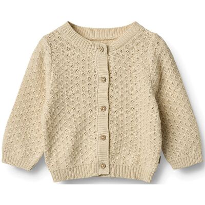 Wheat Knit Cardigan Magnella 86 Cream 86 Wheat Knit Cardigan Magnella 86 Cream 86