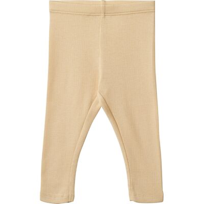 Wheat Rib Leggings Maddy 56 Beige 56 Wheat Rib Leggings Maddy 56 Beige 56