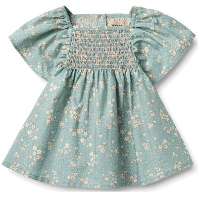 Wheat Dress S/S Elva 86 Green 86 Wheat Dress S/S Elva 86 Green 86