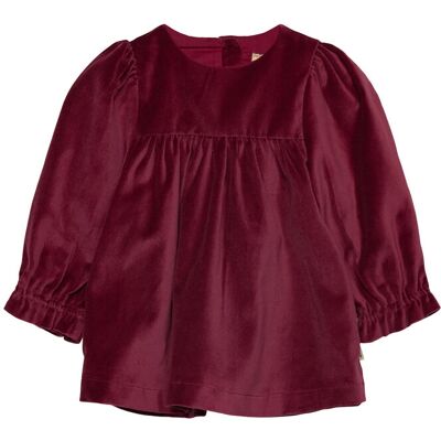 Wheat Dress L/S Elvira 86 Burgundy 86 Wheat Dress L/S Elvira 86 Burgundy 86