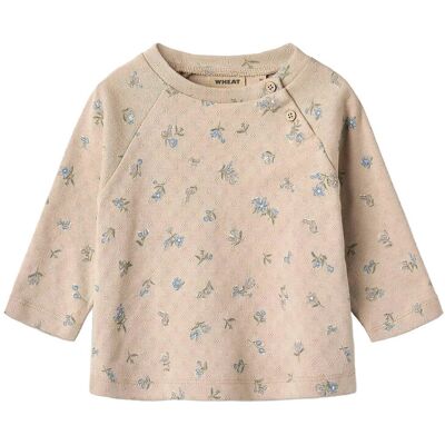 Wheat T-Shirt L/S Darrin 86 Beige 86 Wheat T-Shirt L/S Darrin 86 Beige 86