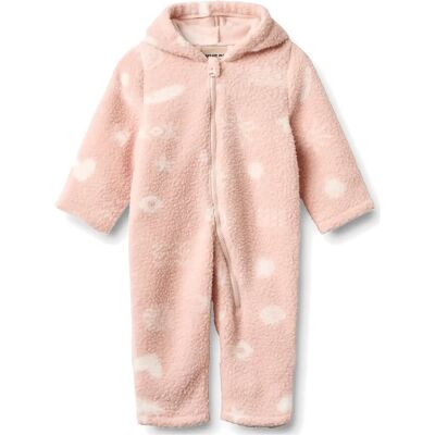 Wheat Fleece Suit Allo 74 Pink 74 Wheat Fleece Suit Allo 74 Pink 74