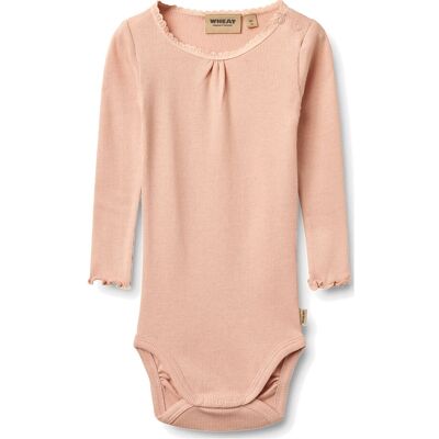 Wheat Rib Body L/S Lotta 56 Pink 56 Wheat Rib Body L/S Lotta 56 Pink 56