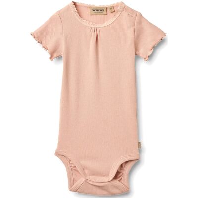Wheat Rib Body S/S Edna 74 Pink 74 Wheat Rib Body S/S Edna 74 Pink 74