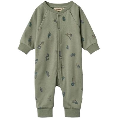 Wheat Jumpsuit L/S Lou 86 Green 86 Wheat Jumpsuit L/S Lou 86 Green 86