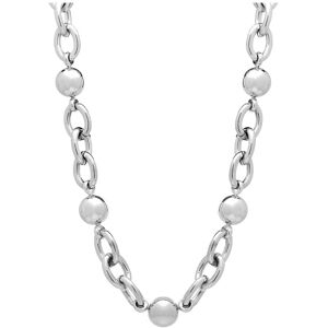 Bud To Rose Globe Chunky Chain Necklace Silver ONE SIZE Silver ONE SIZE Bud To Rose Globe Chunky Chain Necklace Silver ONE SIZE Silver ONE SIZE