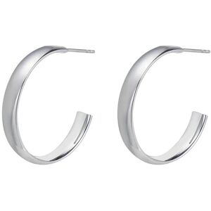 Bud To Rose Annie Hoop 30Mm Silver ONE SIZE Silver ONE SIZE Bud To Rose Annie Hoop 30Mm Silver ONE SIZE Silver ONE SIZE