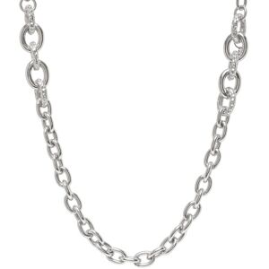 Bud To Rose Ridge Mix Chunky Long Neckace Gold ONE SIZE Silver ONE SIZE Bud To Rose Ridge Mix Chunky Long Neckace Gold ONE SIZE Silver ONE SIZE