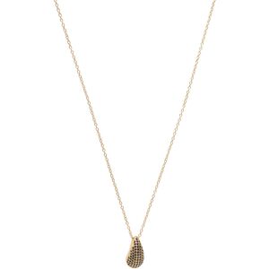 Bud To Rose Drop Crystal Necklace Black/Silver ONE SIZE Gold ONE SIZE Bud To Rose Drop Crystal Necklace Black/Silver ONE SIZE Gold ONE SIZE
