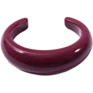 Bud To Rose Bond Bangle Resin Black ONE SIZE Burgundy ONE SIZE Bud To Rose Bond Bangle Resin Black ONE SIZE Burgundy ONE SIZE
