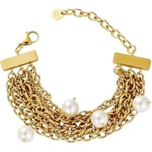 Bud To Rose Paris Pearl Bracelet Gold ONE SIZE Gold ONE SIZE Bud To Rose Paris Pearl Bracelet Gold ONE SIZE Gold ONE SIZE