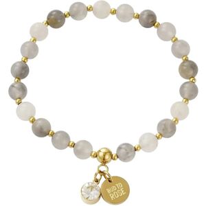 Bud To Rose Beverly Bracelet Grey/Gold ONE SIZE Grey ONE SIZE Bud To Rose Beverly Bracelet Grey/Gold ONE SIZE Grey ONE SIZE
