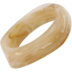 Bud To Rose Gloss Resin Bracelet Brown ONE SIZE Beige ONE SIZE Bud To Rose Gloss Resin Bracelet Brown ONE SIZE Beige ONE SIZE