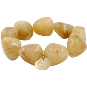 Bud To Rose Vibe Resin Bracelet Brown ONE SIZE Beige ONE SIZE Bud To Rose Vibe Resin Bracelet Brown ONE SIZE Beige ONE SIZE