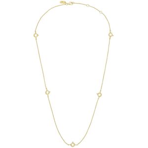 Design Letters Ruth Anchor Charm Lock Necklace, Gold Plated ONE SIZE Gold ONE SIZE Design Letters Ruth Anchor Charm Lock Necklace, Gold Plated ONE SIZE Gold ONE SIZE
