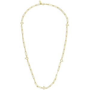 Design Letters Ruth Large Chunky Charm Lock Necklace, Gold Plated ONE SIZE Gold ONE SIZE Design Letters Ruth Large Chunky Charm Lock Necklace, Gold Plated ONE SIZE Gold ONE SIZE