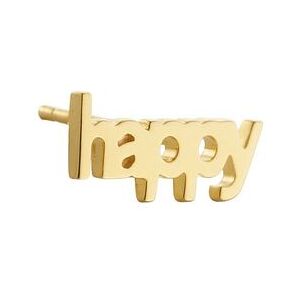 Design Letters Vocabulary Stud - Goldplated (1 Pcs) ONE SIZE Gold ONE SIZE Design Letters Vocabulary Stud - Goldplated (1 Pcs) ONE SIZE Gold ONE SIZE