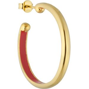 Design Letters Rainbow Hoops 4Mm Gold Plated 4 MM Gold 4 MM Design Letters Rainbow Hoops 4Mm Gold Plated 4 MM Gold 4 MM
