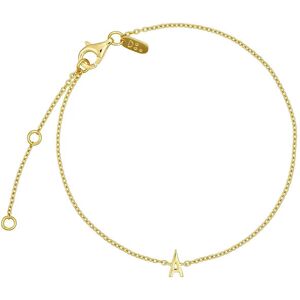 Design Letters Archetype Bracelet - A-Z Gold Plated L:21CM Gold L:21CM Design Letters Archetype Bracelet - A-Z Gold Plated L:21CM Gold L:21CM