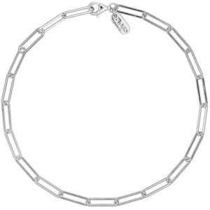 Design Letters Chunky Square Link Chain Large Bracelet - Silver ONE SIZE Silver ONE SIZE Design Letters Chunky Square Link Chain Large Bracelet - Silver ONE SIZE Silver ONE SIZE