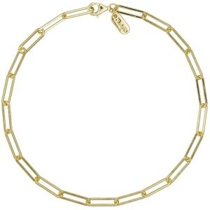 Design Letters Chunky Square Link Chain Large Bracelet - Gold Plated ONE SIZE Gold ONE SIZE Design Letters Chunky Square Link Chain Large Bracelet - Gold Plated ONE SIZE Gold ONE SIZE