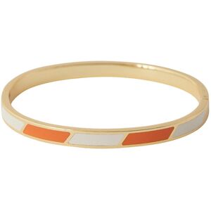 Design Letters Striped Candy Bangle L:6.5CM Orange L:6.5CM Design Letters Striped Candy Bangle L:6.5CM Orange L:6.5CM