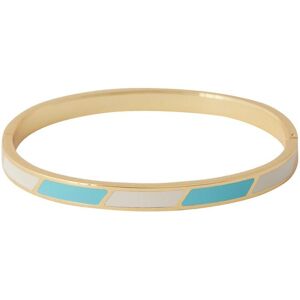 Design Letters Striped Candy Bangle ONE SIZE Blue ONE SIZE Design Letters Striped Candy Bangle ONE SIZE Blue ONE SIZE