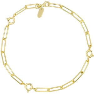 Design Letters Ruth Large Chunky Charm Lock Bracelet, Gold Plated ONE SIZE Gold ONE SIZE Design Letters Ruth Large Chunky Charm Lock Bracelet, Gold Plated ONE SIZE Gold ONE SIZE