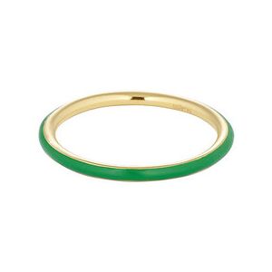 Design Letters Classic Stack Ring 52 Green 52 Design Letters Classic Stack Ring 52 Green 52
