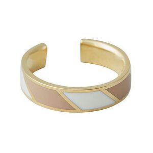 Design Letters Striped Candy Ring ONE SIZE Beige ONE SIZE Design Letters Striped Candy Ring ONE SIZE Beige ONE SIZE