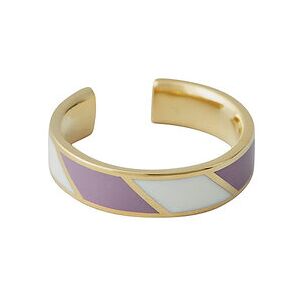 Design Letters Striped Candy Ring ONE SIZE Purple ONE SIZE Design Letters Striped Candy Ring ONE SIZE Purple ONE SIZE