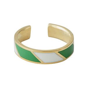 Design Letters Striped Candy Ring ONE SIZE Green ONE SIZE Design Letters Striped Candy Ring ONE SIZE Green ONE SIZE