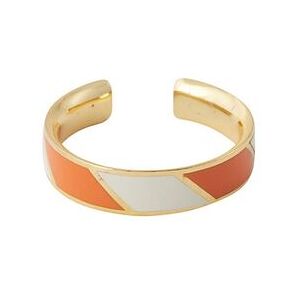 Design Letters Striped Candy Ring ONE SIZE Orange ONE SIZE Design Letters Striped Candy Ring ONE SIZE Orange ONE SIZE