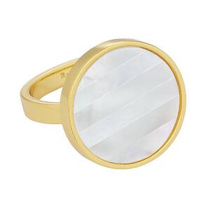 Design Letters Pearl Lollipop Ring 17Mm ONE SIZE Gold ONE SIZE Design Letters Pearl Lollipop Ring 17Mm ONE SIZE Gold ONE SIZE