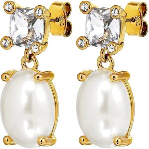 Dyrberg/Kern Antonia Sg Crystal / White Pearl ONE SIZE Gold ONE SIZE Dyrberg/Kern Antonia Sg Crystal / White Pearl ONE SIZE Gold ONE SIZE