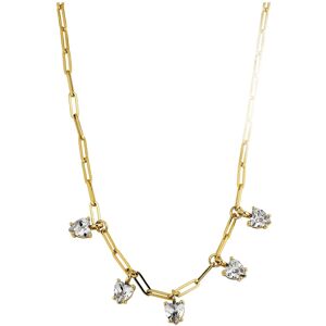 Dyrberg/Kern Soul Sg Crystal ONE SIZE Gold ONE SIZE Dyrberg/Kern Soul Sg Crystal ONE SIZE Gold ONE SIZE