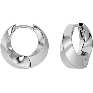 Edblad Helix Hoops L Steel ONE SIZE Silver ONE SIZE Edblad Helix Hoops L Steel ONE SIZE Silver ONE SIZE