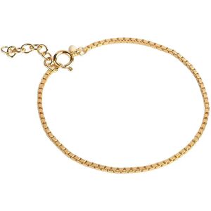 Enamel Copenhagen Bracelet, Box Chain 1,45 Mm ONE SIZE Gold ONE SIZE Enamel Copenhagen Bracelet, Box Chain 1,45 Mm ONE SIZE Gold ONE SIZE