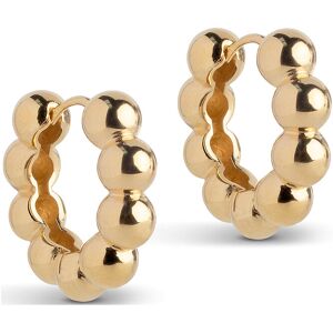 Enamel Copenhagen Hoops, Ball Chunky ONE SIZE Gold ONE SIZE Enamel Copenhagen Hoops, Ball Chunky ONE SIZE Gold ONE SIZE