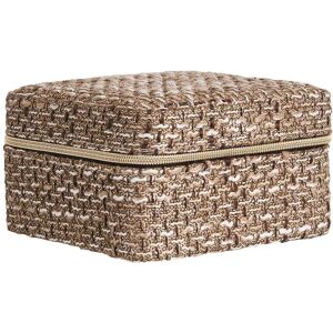 House Nordic Tilde - Jewelry Box, Brown Mix 11X11X6,5 Cm 6.5X11X11CM Brown 6.5X11X11CM House Nordic Tilde - Jewelry Box, Brown Mix 11X11X6,5 Cm 6.5X11X11CM Brown 6.5X11X11CM