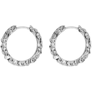 IX Studios Ix Crunchy Edge Earrings Silver ONE SIZE Silver ONE SIZE IX Studios Ix Crunchy Edge Earrings Silver ONE SIZE Silver ONE SIZE