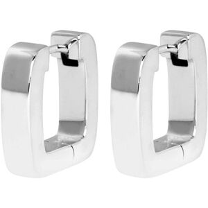 IX Studios Ix Bold Square Hoops Silver ONE SIZE Silver ONE SIZE IX Studios Ix Bold Square Hoops Silver ONE SIZE Silver ONE SIZE