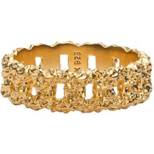 IX Studios Ix Crunchy Curb Ring 58 Gold 58 IX Studios Ix Crunchy Curb Ring 58 Gold 58