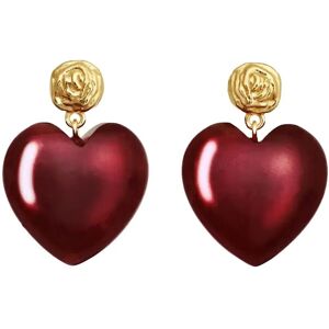 Maanesten Rubina Heart Earrings ONE SIZE Gold ONE SIZE Maanesten Rubina Heart Earrings ONE SIZE Gold ONE SIZE
